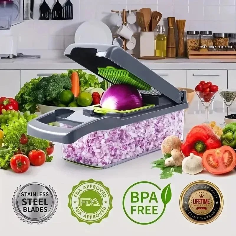 Veggie Ninja 16-in-1 Slicer 🥷🥕